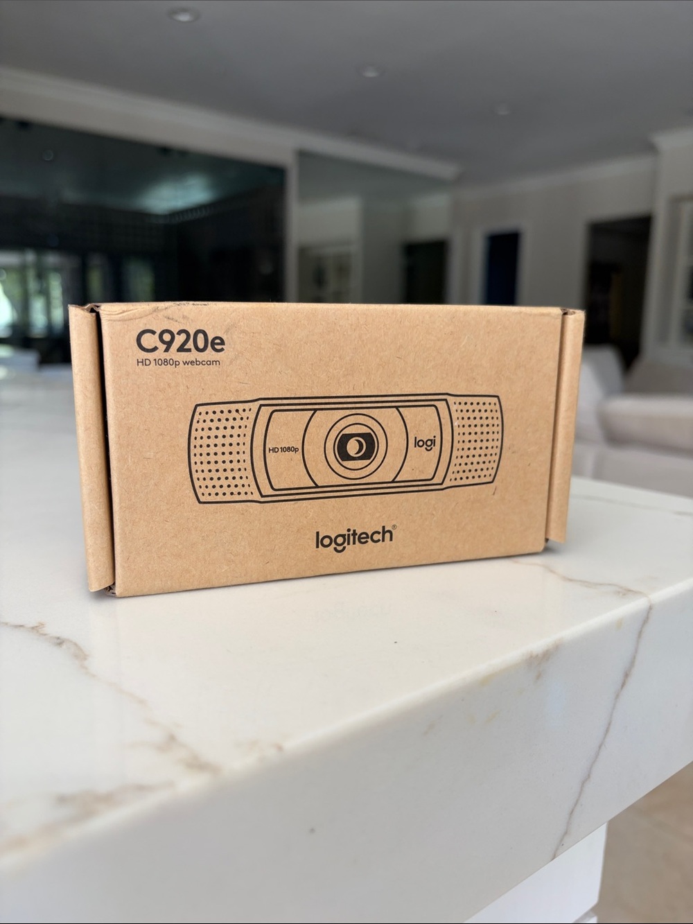 Logitech C920e HD 1080p Webcam - NEVER opened NEW